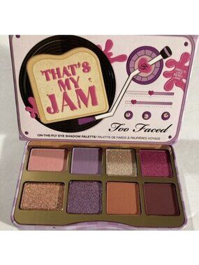Too Faced That's My Jam On The Fly Eye Shadow Palette 8 Shades Matte & Shimmer